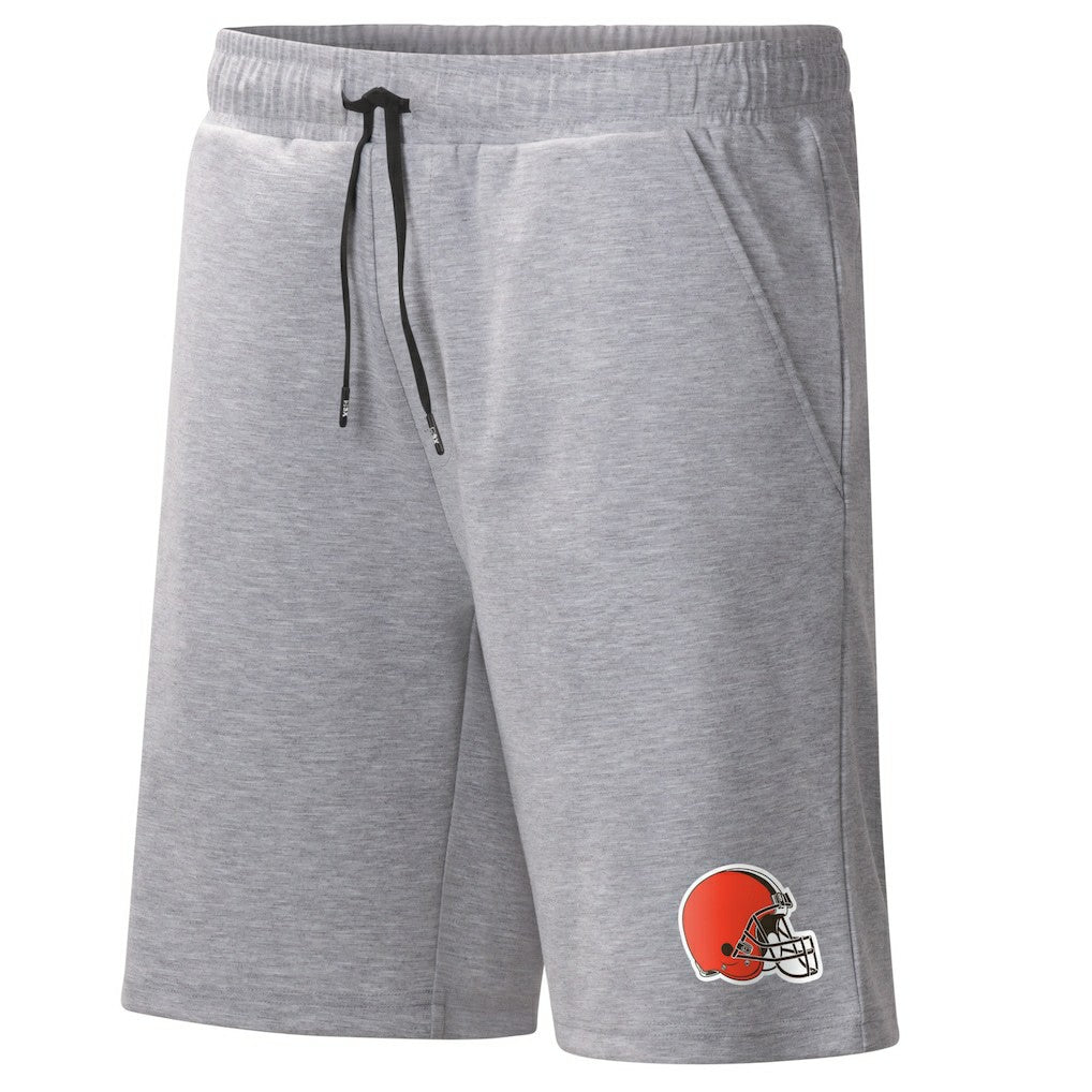 Cleveland Browns MSX by Michael Strahan Trainer Shorts Heather Gray | NFL