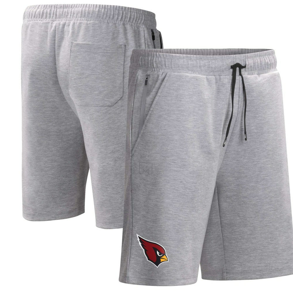Arizona Cardinals MSX by Michael Strahan Trainer Shorts Heather Gray | NFL