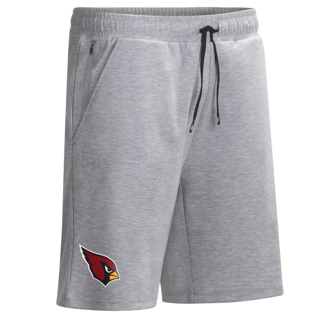 Arizona Cardinals MSX by Michael Strahan Trainer Shorts Heather Gray | NFL