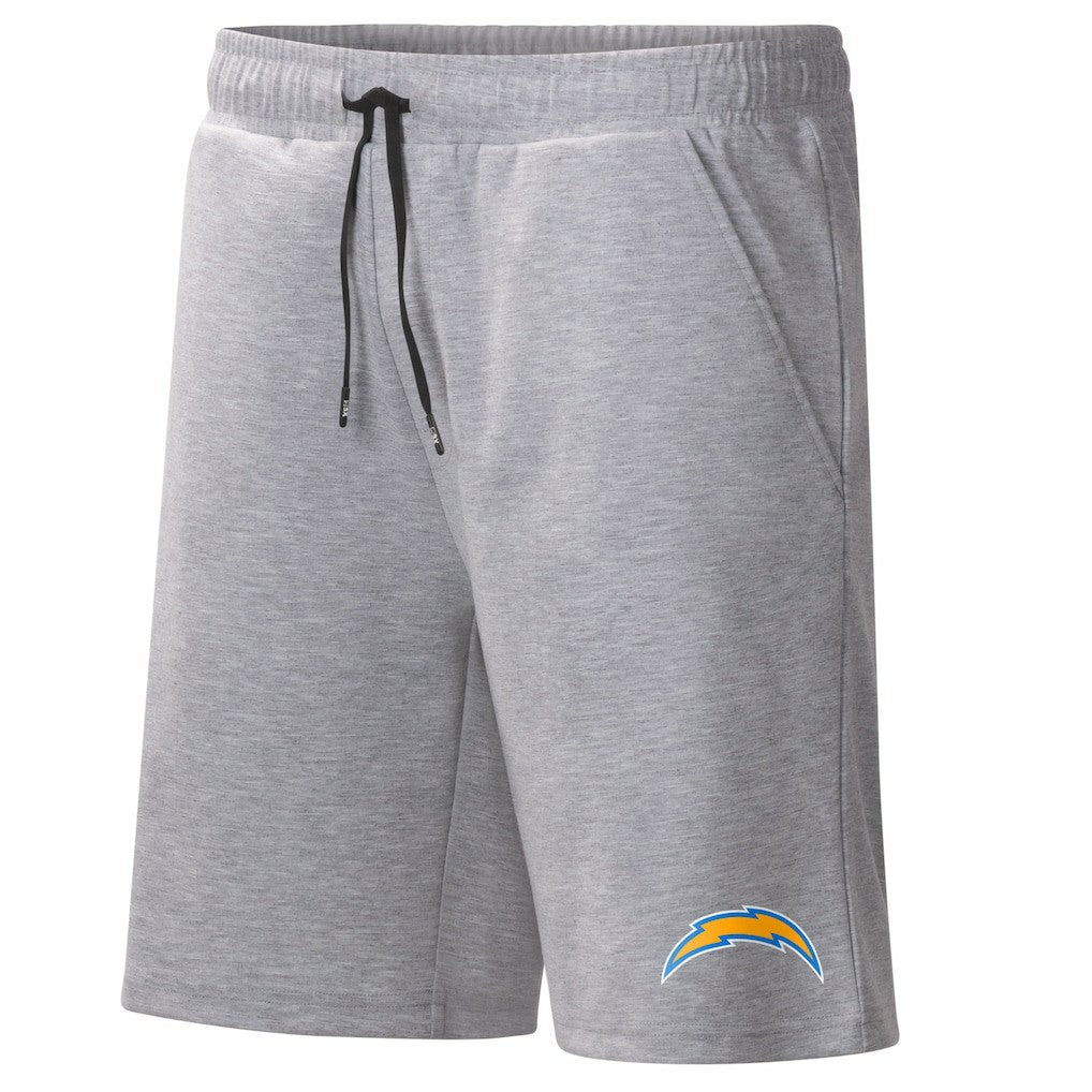 Los Angeles Chargers MSX by Michael Strahan Trainer Shorts Heather Gray | NFL