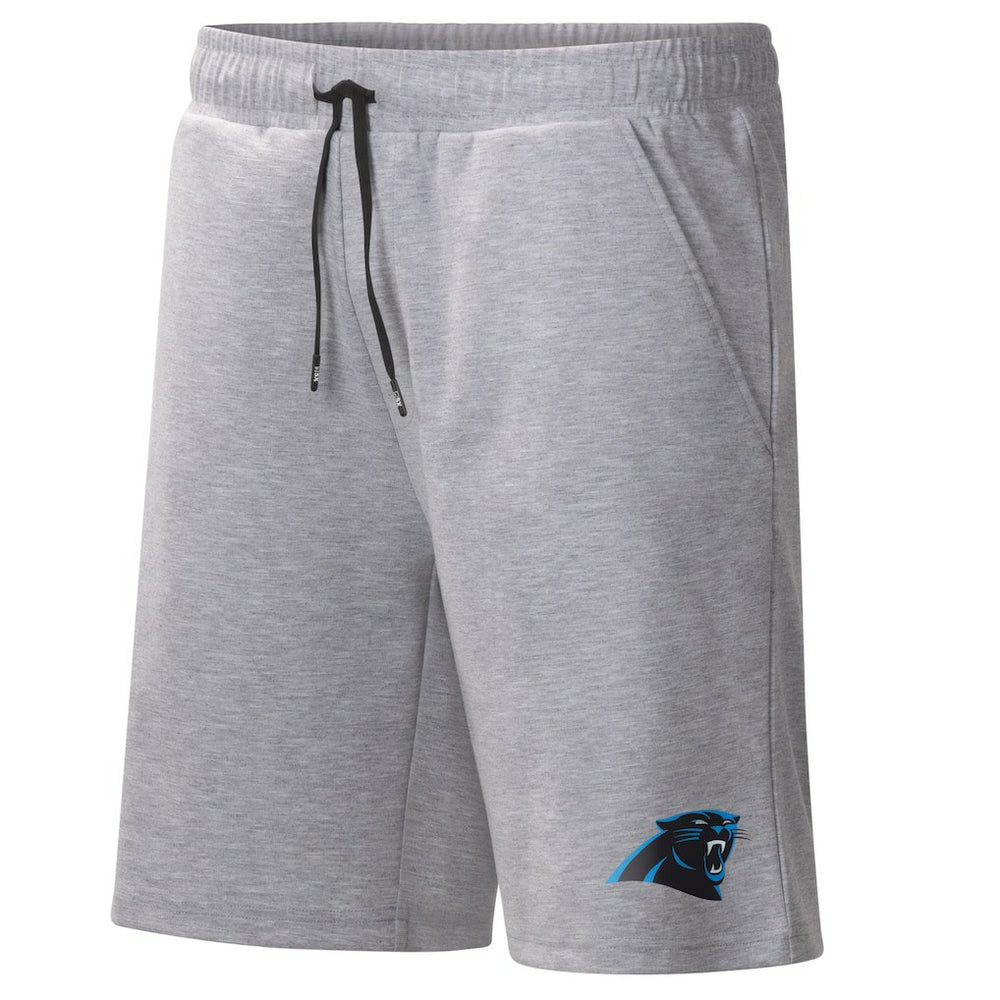 Carolina Panthers MSX by Michael Strahan Trainer Shorts Heather Gray | NFL