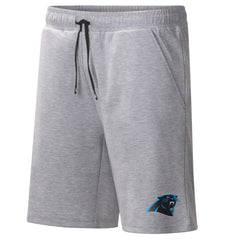 Carolina Panthers MSX by Michael Strahan Trainer Shorts Heather Gray | NFL