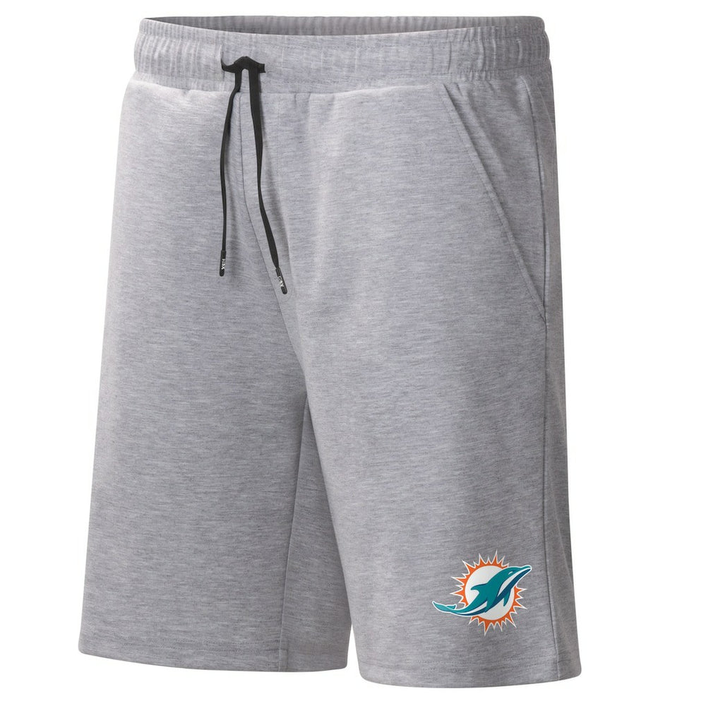 Miami Dolphins MSX by Michael Strahan Trainer Shorts Heather Gray | NFL