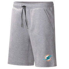 Miami Dolphins MSX by Michael Strahan Trainer Shorts Heather Gray | NFL