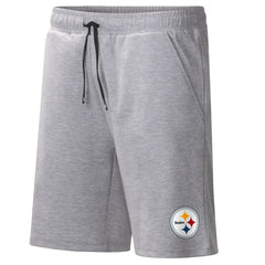Pittsburgh Steelers MSX by Michael Strahan Trainer Shorts Heather Gray | NFL