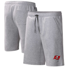 Tampa Bay Buccaneers MSX by Michael Strahan Trainer Shorts Heather Gray | NFL