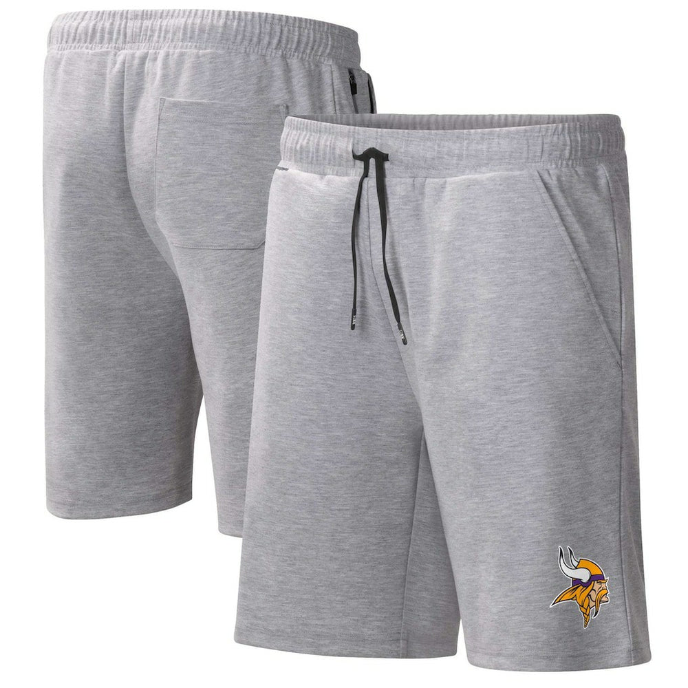 Minnesota Vikings MSX by Michael Strahan Trainer Shorts Heather Gray | NFL