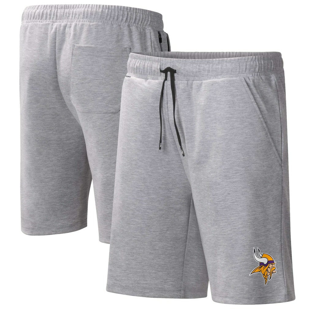 Minnesota Vikings MSX by Michael Strahan Trainer Shorts Heather Gray | NFL