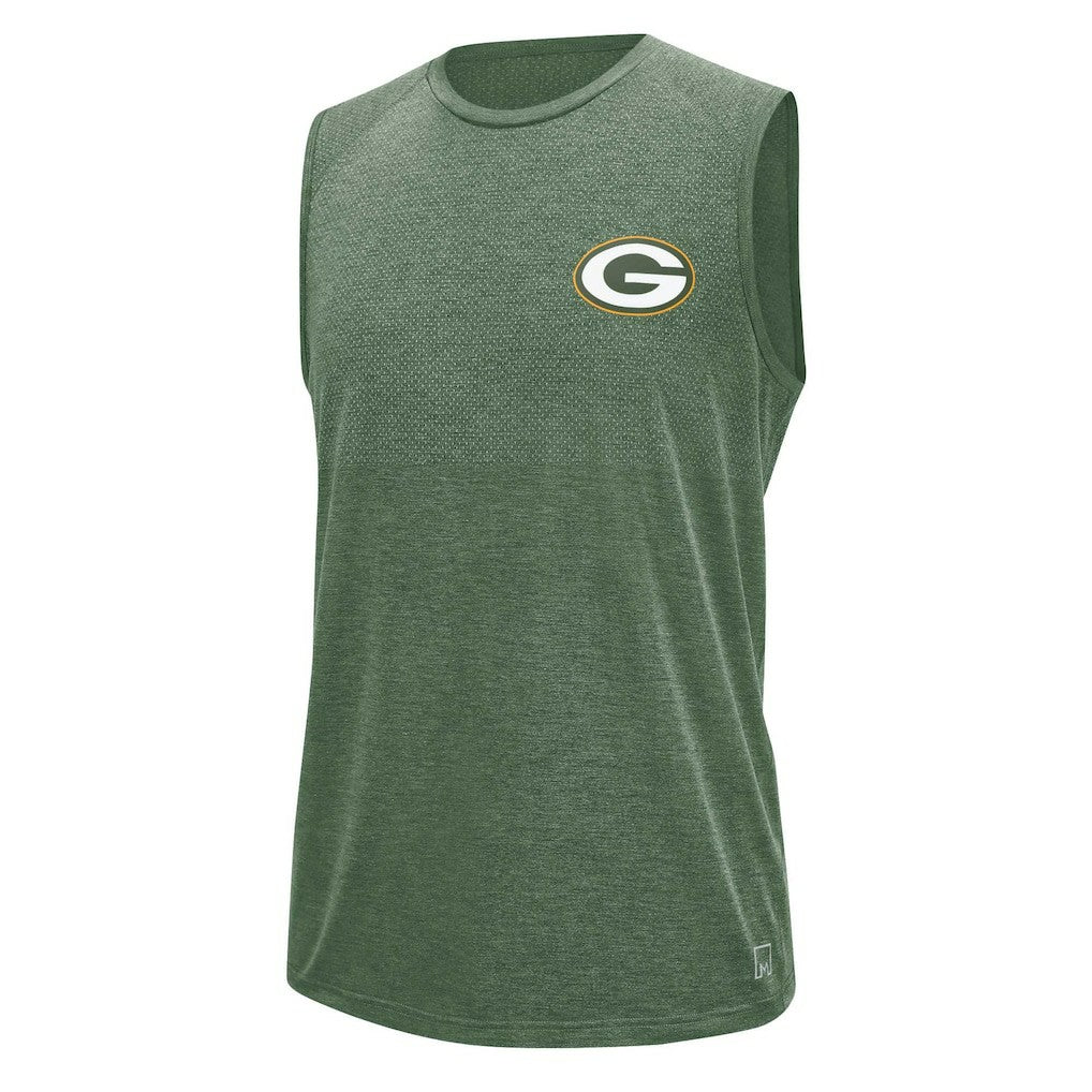Green Bay Packers MSX by Michael Strahan Warm Up Sleeveless T-Shirt Green | NFL