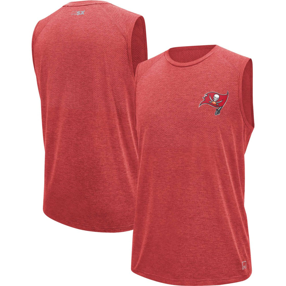 Tampa Bay Buccaneers MSX by Michael Strahan Warm Up Sleeveless T-Shirt Red | NFL