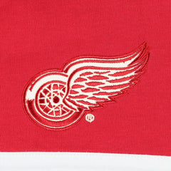 Detroit Red Wings Tommy Hilfiger Walter Lace-Up Long Sleeve Top - Red - NHL