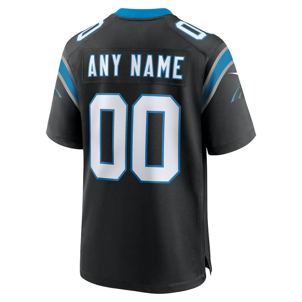 Carolina Panthers Custom Game Jersey Black | Nike for Sale