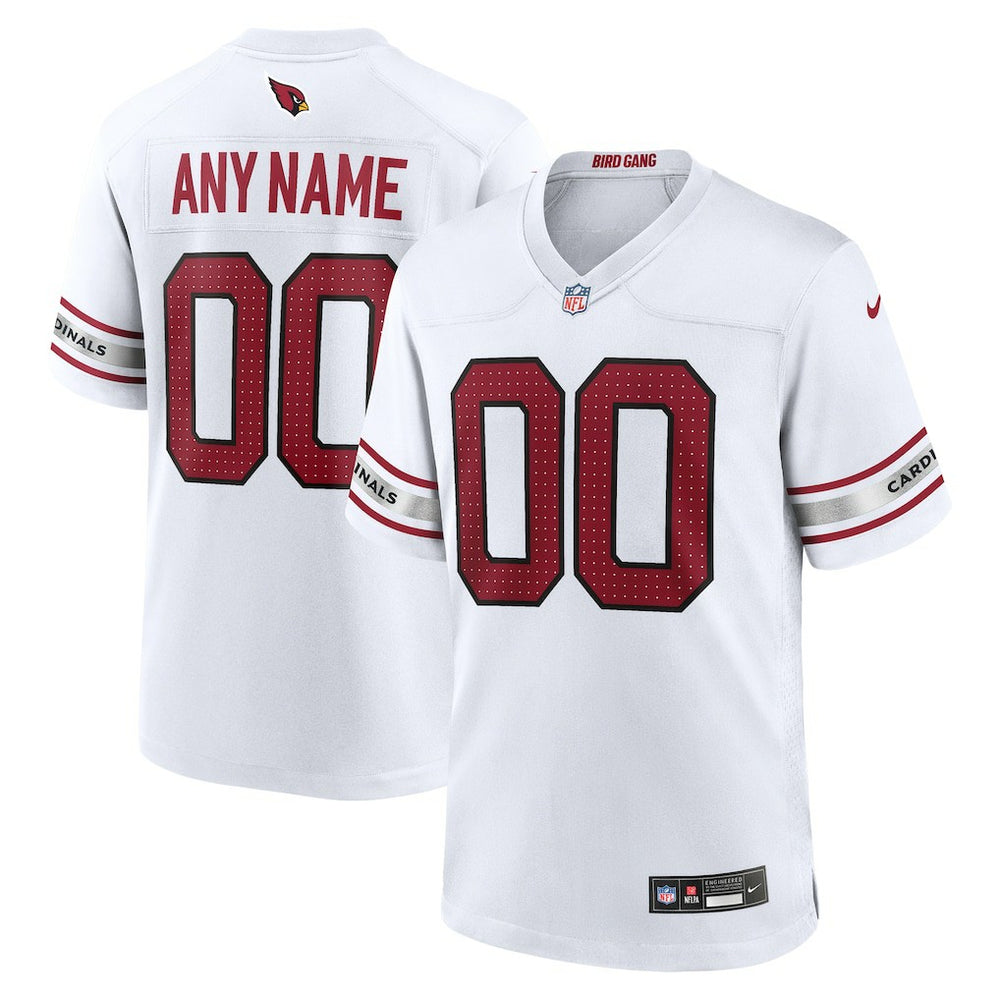 Arizona Cardinals Custom Game Jersey White | Nike for Sale