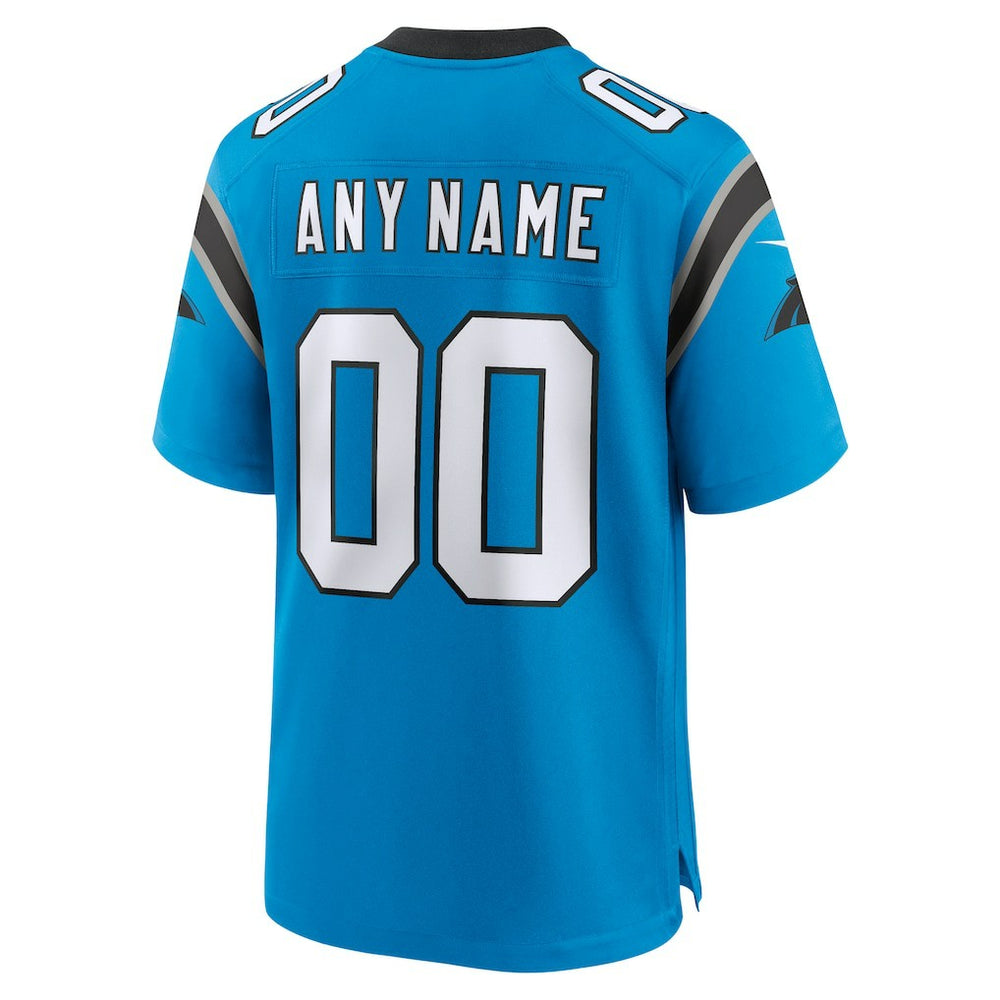 Carolina Panthers Alternate Custom Game Jersey Blue | Nike for Sale