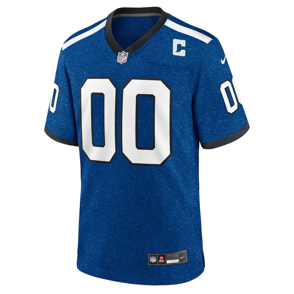 Indiana Nights Indianapolis Colts Alternate Custom Game Jersey Blue | Nike for Sale