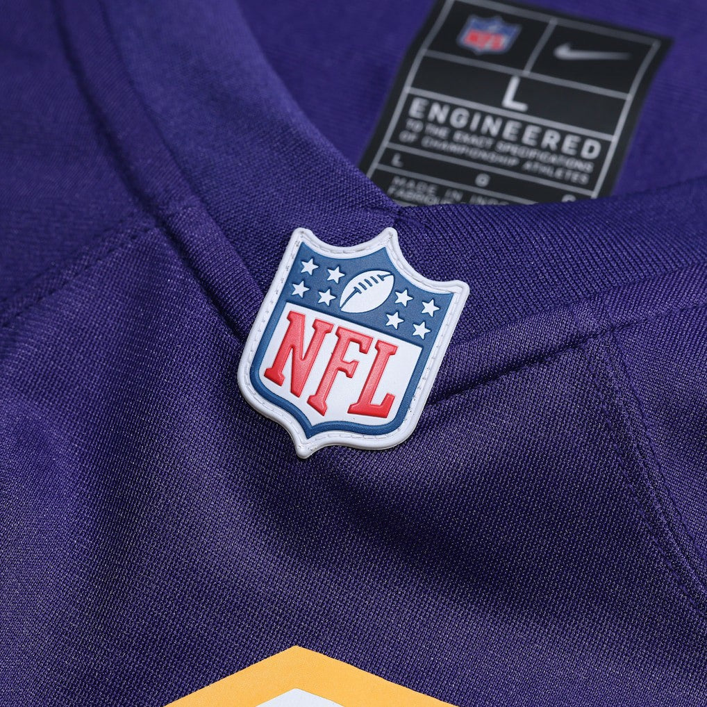 Minnesota Vikings Classic Custom Game Jersey Purple | Nike for Sale