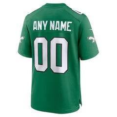 Philadelphia Eagles Alternate Custom Game Jersey Kelly Green | Nike for Sale