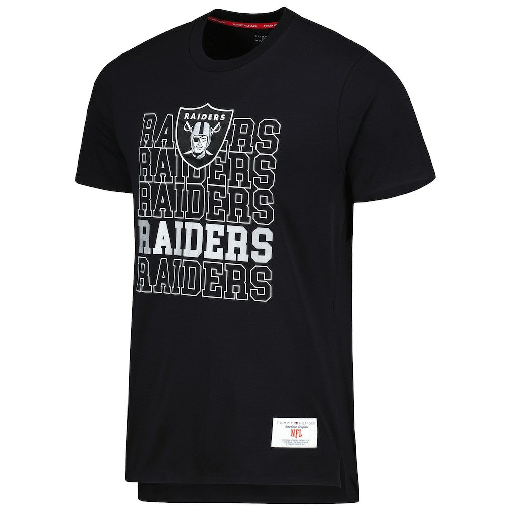 Las Vegas Raiders Tommy Hilfiger Liam T-Shirt Black | NFL