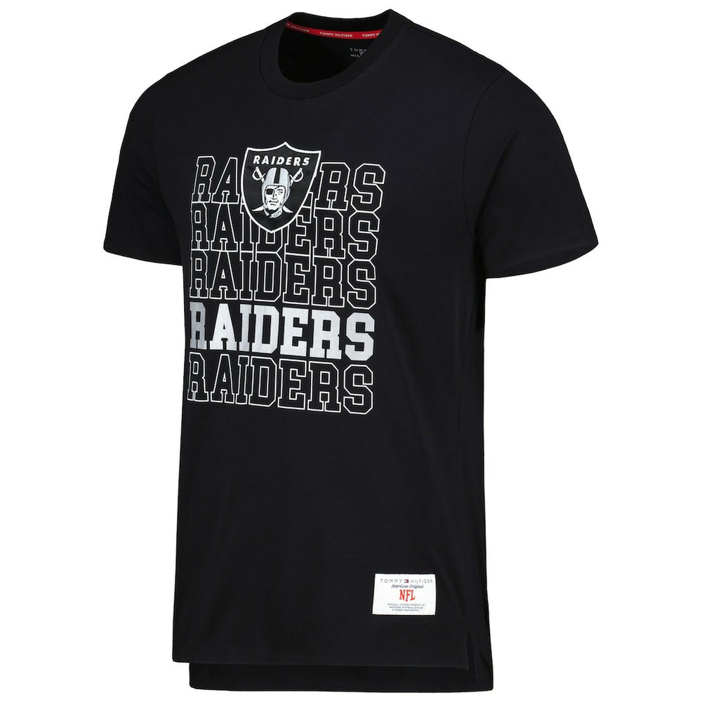 Las Vegas Raiders Tommy Hilfiger Liam T-Shirt Black | NFL