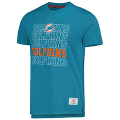 Miami Dolphins Tommy Hilfiger Liam T-Shirt Aqua | NFL