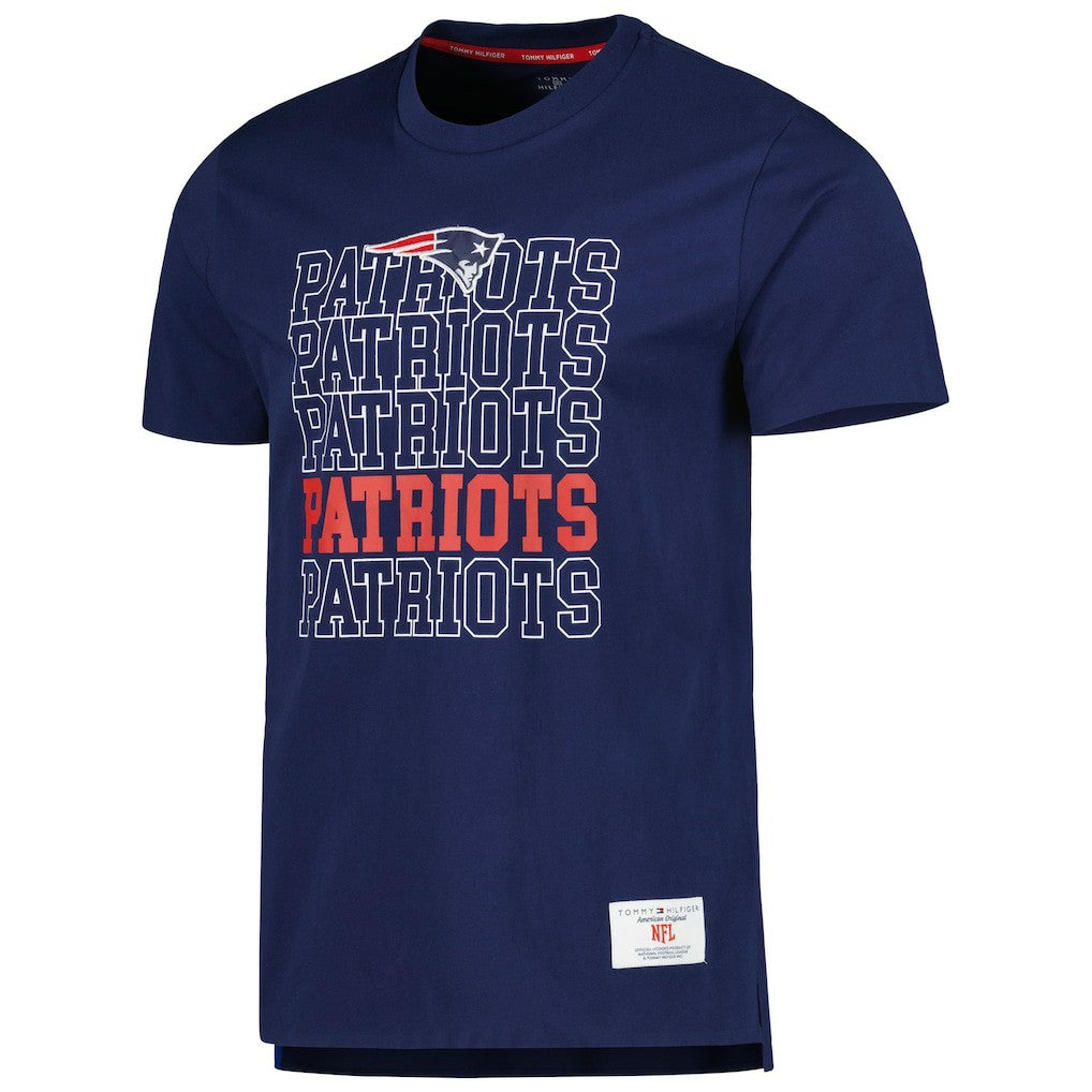 New England Patriots Tommy Hilfiger Liam T-Shirt Navy | NFL