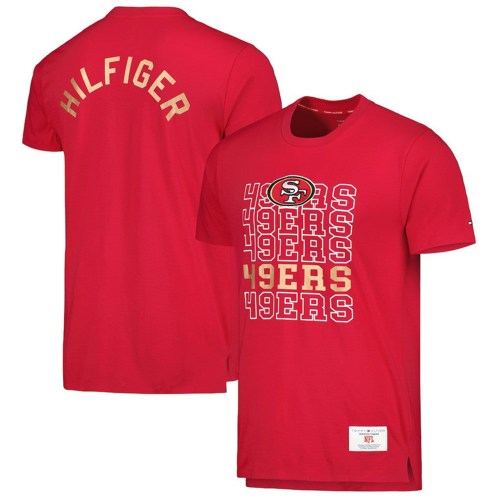 San Francisco 49ers Tommy Hilfiger Liam T-Shirt Scarlet | NFL