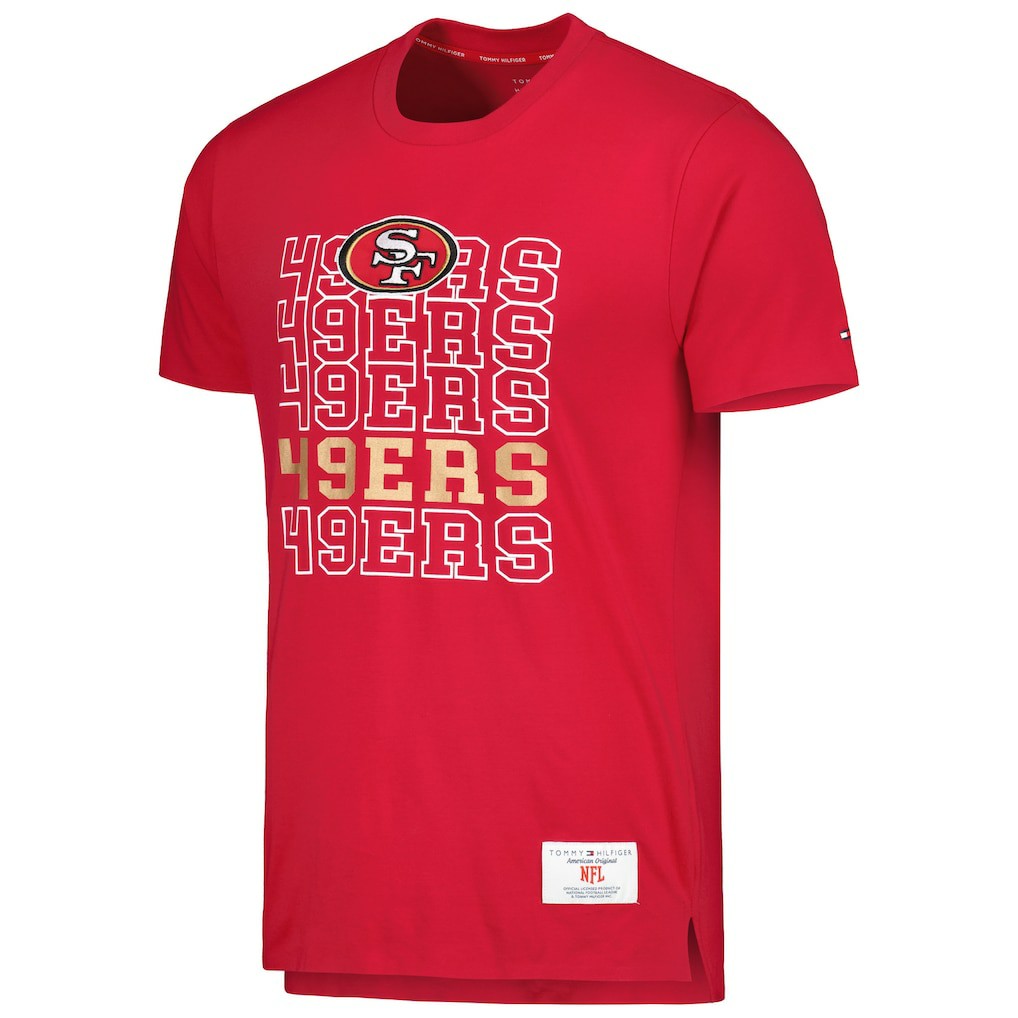San Francisco 49ers Tommy Hilfiger Liam T-Shirt Scarlet | NFL