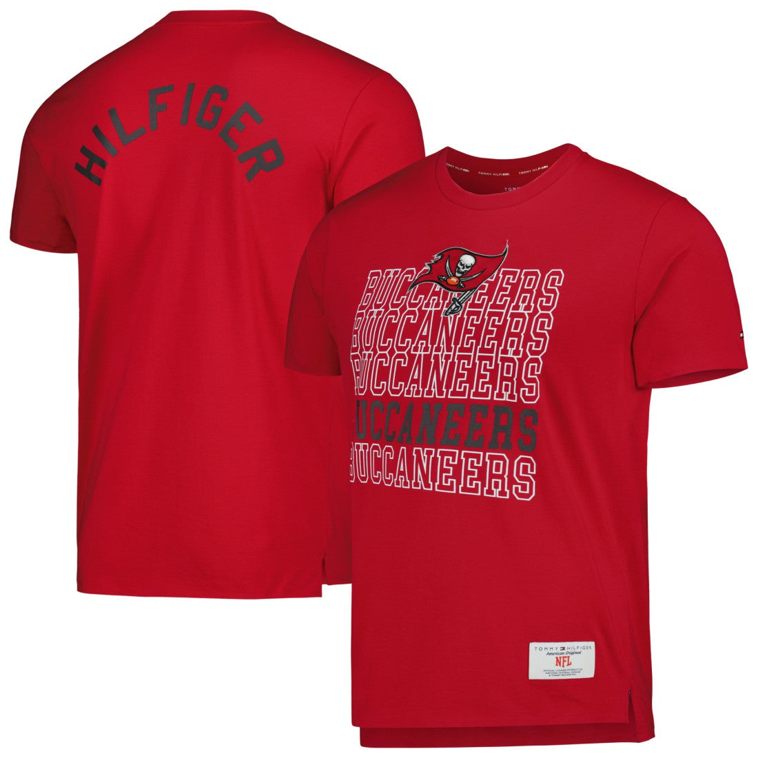 Tampa Bay Buccaneers Tommy Hilfiger Liam T-Shirt Red | NFL