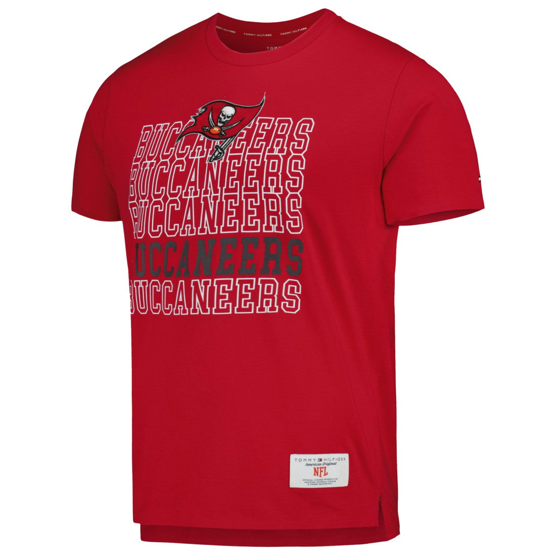 Tampa Bay Buccaneers Tommy Hilfiger Liam T-Shirt Red | NFL