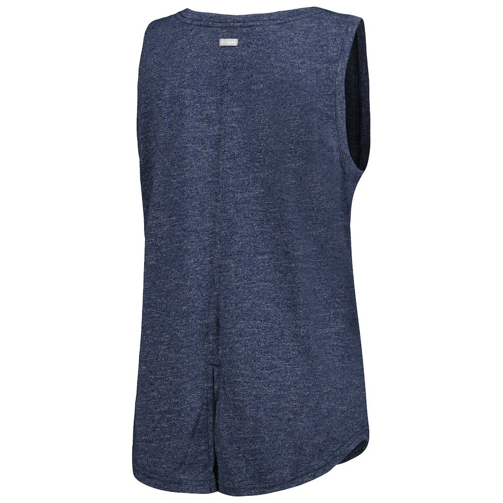 Dallas Cowboys Women's Cades Cape Omni-Wick Tri-Blend Tank Top Navy | Columbia