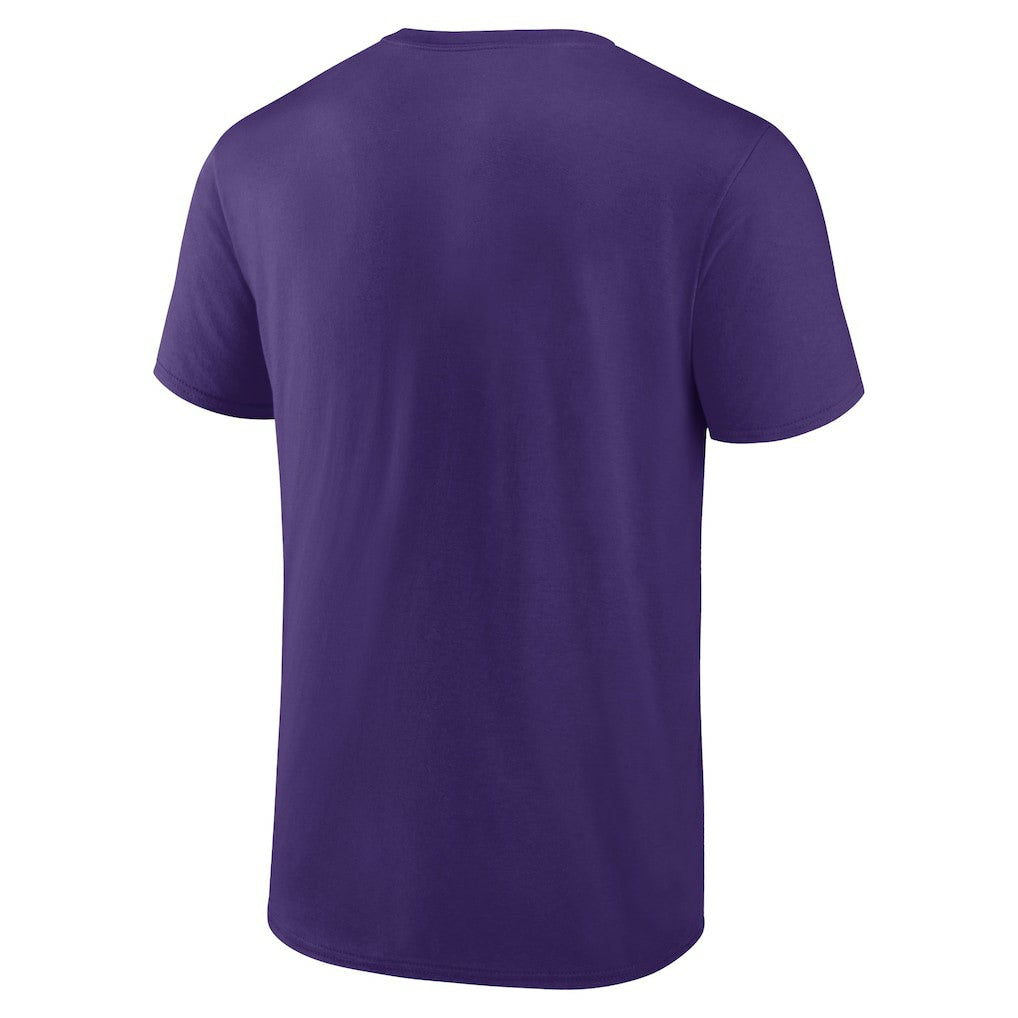 Minnesota Vikings Best Dad Ever Team T-Shirt Purple | NFL