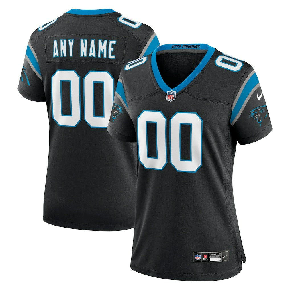 Carolina Panthers Women's Custom Game Jersey Black | Nike for Sale