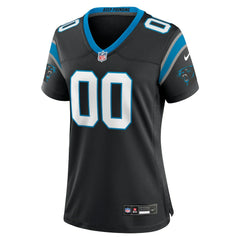 Carolina Panthers Women's Custom Game Jersey Black | Nike for Sale