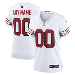 Arizona Cardinals Women's Custom Game Jersey White | Nike for Sale