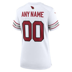 Arizona Cardinals Women's Custom Game Jersey White | Nike for Sale