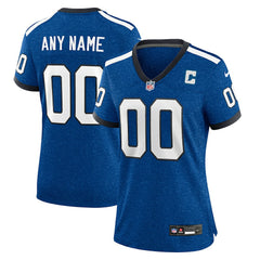 Indianapolis Colts Women's Indiana Nights Alternate Custom Game Jersey Royal | Nike for Sale