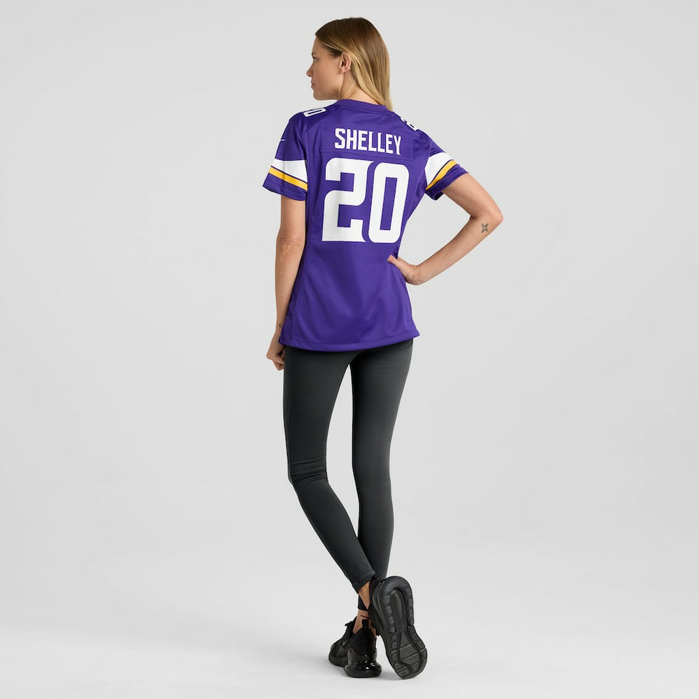 Duke Shelley Minnesota Vikings Women's Home Game Player Jersey Purple | Nike for Sale