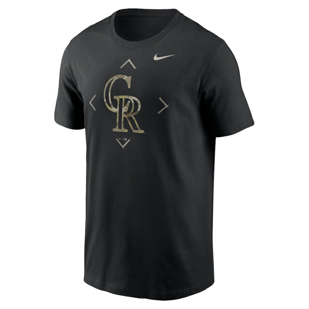 Colorado Rockies Nike Camo Logo T-Shirt - MLB