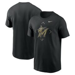 Miami Marlins Nike Camo Logo T-Shirt - MLB