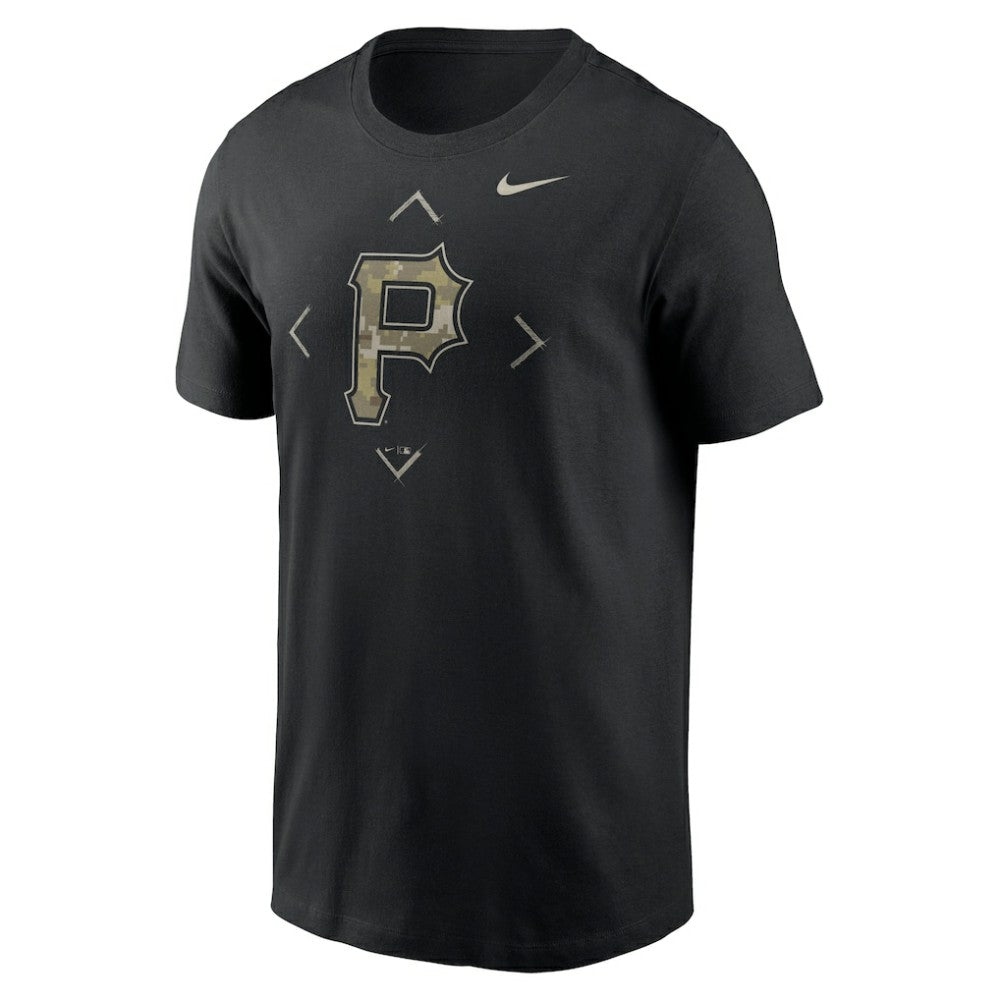 Pittsburgh Pirates Nike Camo Logo T-Shirt - MLB