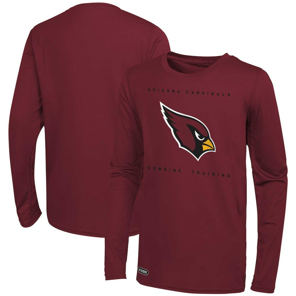 Arizona Cardinals Side Drill Long Sleeve T-Shirt Cardinal | NFL