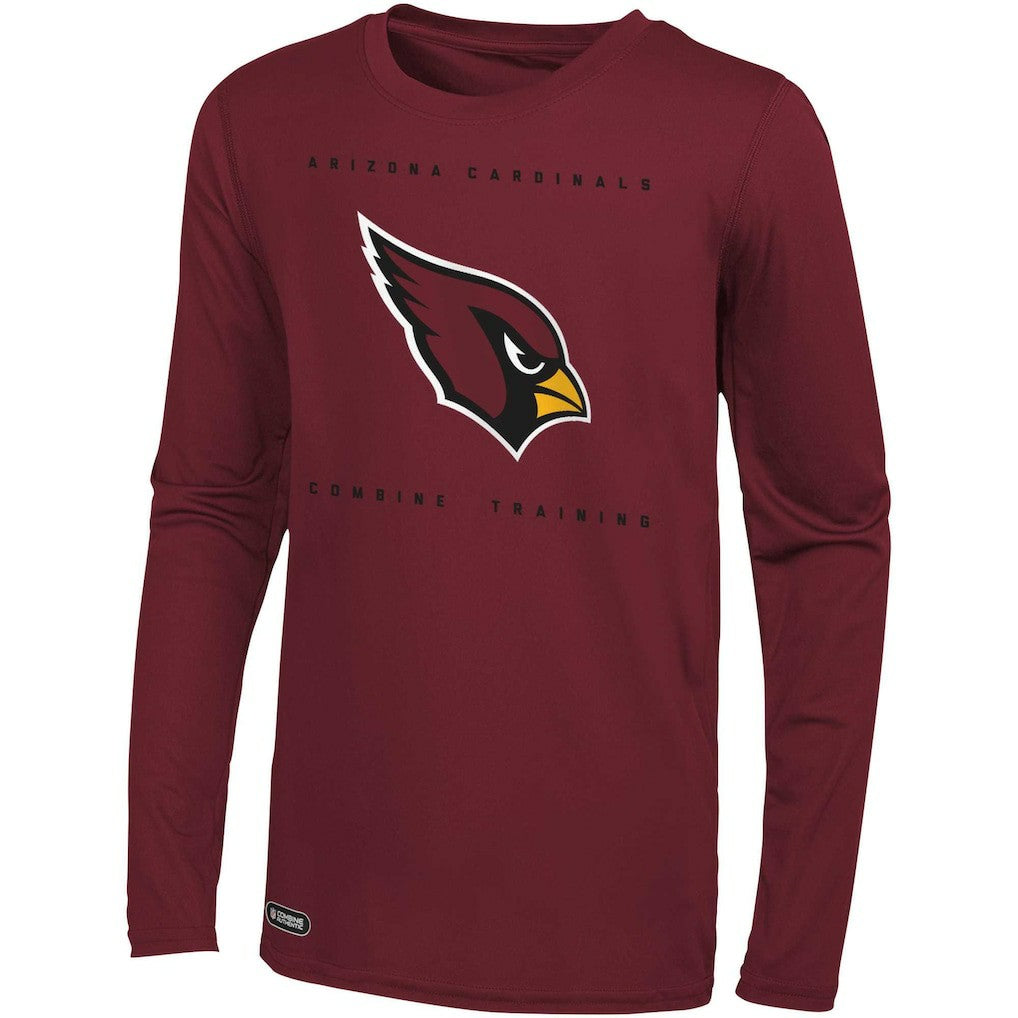Arizona Cardinals Side Drill Long Sleeve T-Shirt Cardinal | NFL