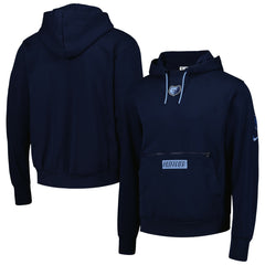Memphis Grizzlies Courtside Heavyweight Pullover Hoodie Navy - NBA
