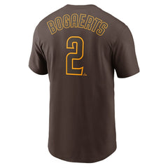 Xander Bogaerts San Diego Padres Nike Name & Number T-Shirt - MLB