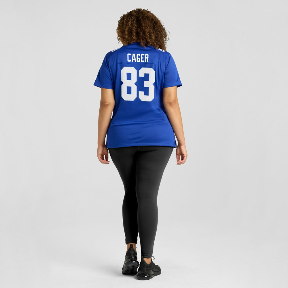 Lawrence Cager New York Giants Women's Home Game Player Jersey Royal | Nike for Sale