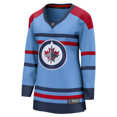 Winnipeg Jets Fanatics Women's Alternate Anniversary Breakaway Jersey - Light Blue - NHL