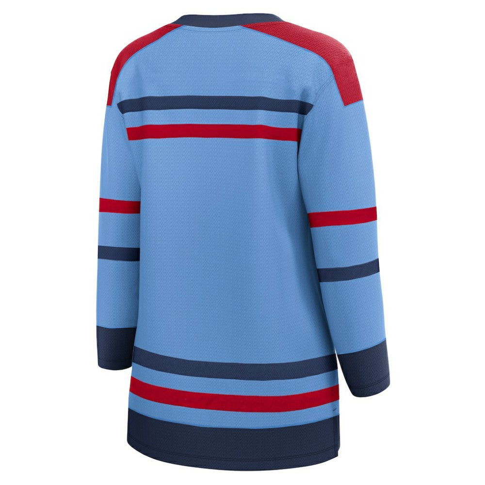Winnipeg Jets Fanatics Women's Alternate Anniversary Breakaway Jersey - Light Blue - NHL