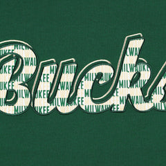 Milwaukee Bucks DKNY Sport Women's Regina Raglan Pullover Sweatshirt Hunter Green - NBA