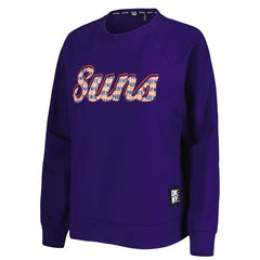 Phoenix Suns DKNY Sport Women's Regina Raglan Pullover Sweatshirt Purple - NBA