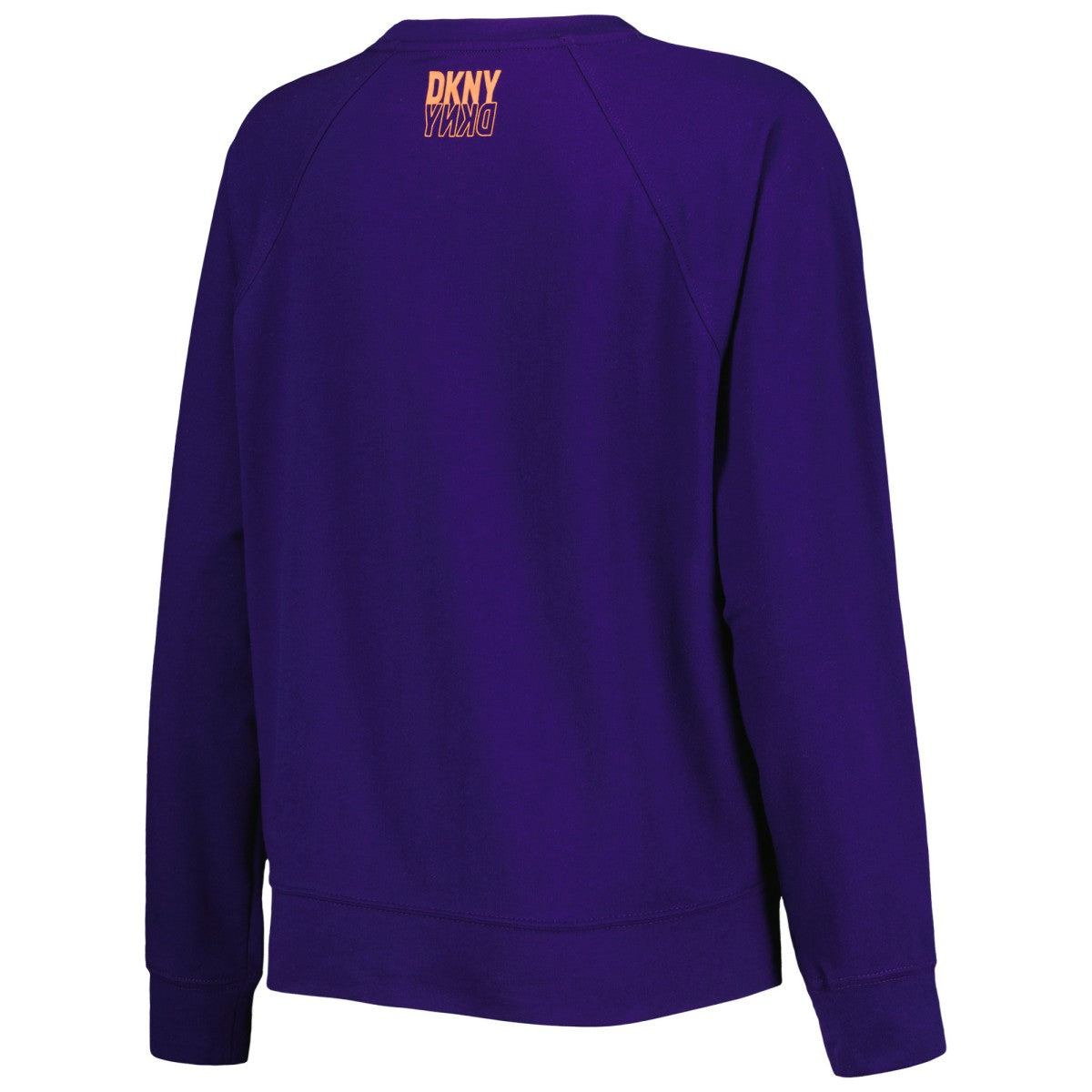 Phoenix Suns DKNY Sport Women's Regina Raglan Pullover Sweatshirt Purple - NBA